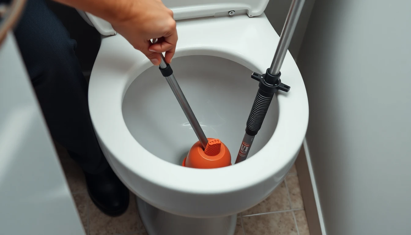 Clogged Toilet Repair